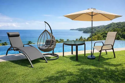 Piscina moderna estilo de vida