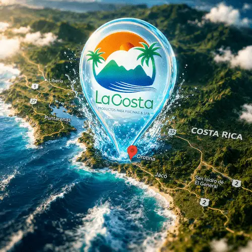 Mapa de puntos de venta Piscinas La Costa