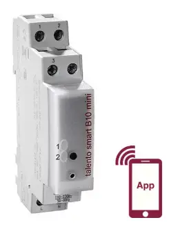 Temporizador eletronico Talento Smart B10 Mini 110-220v, sin pantalla digital, para panel de encendido y apagado automatico de una carga electrica