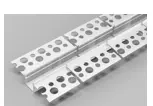 Perfil de aluminio flexible 3 metros para Tiras LED