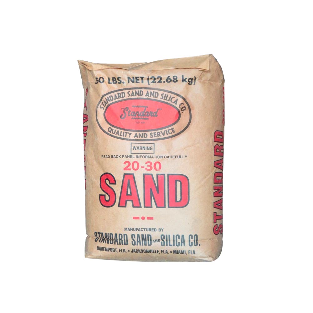 Arena Silica Standar 20-30 Saco 50Lbs (Americana)