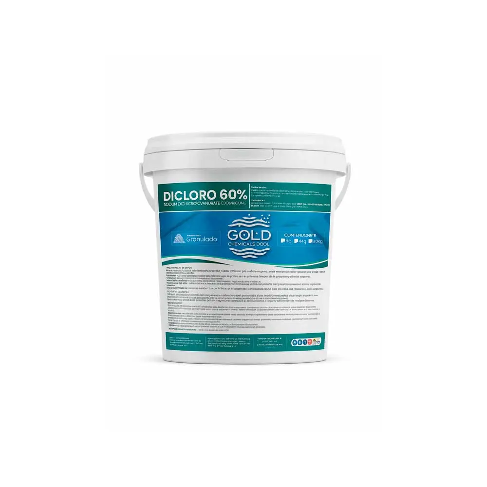 Cloro Granulado 60% Dicloro para Piscina GOLD – 4 kg