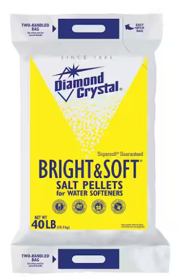 Salt Pellets Bright & Soft Morton 40lbs (USA)