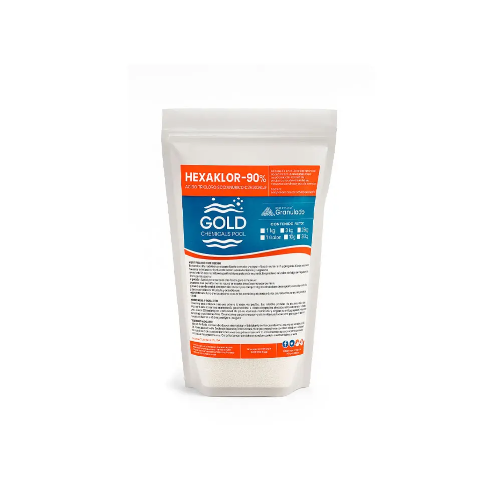 Tricloro 90% para Piscina GOLD – 1 kg