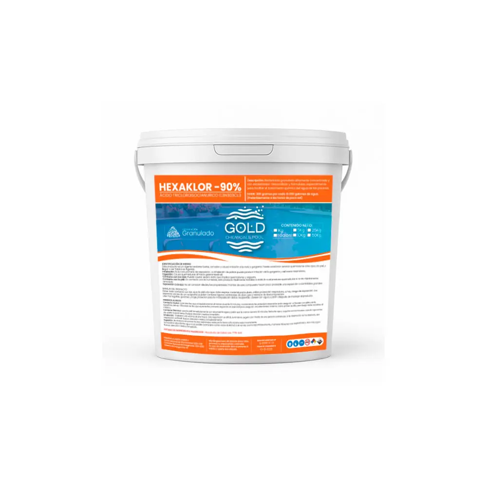 Tricloro 90% para Piscina GOLD – 5 kg