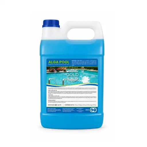 [170101] Alguicida Alga Pool Gold (Galón) | Protección Duradera contra Algas