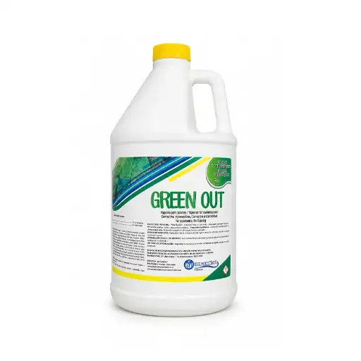 [105-G] Alguicida Green Out (Galón) | Tratamiento Efectivo para Algas Verdes